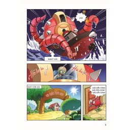 Thumbnail Sách - Trái Cây Đại Chiến Zombie - Thế Giới Robot - Tập 2: Mê Cung Robot (hh) 3