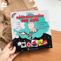 Thumbnail Sách - Tranh kích thích thị giác cho trẻ sơ sinh (Bộ 3 thẻ) 3
