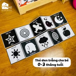 Thumbnail Sách - Tranh kích thích thị giác cho trẻ sơ sinh (Bộ 3 thẻ) 4
