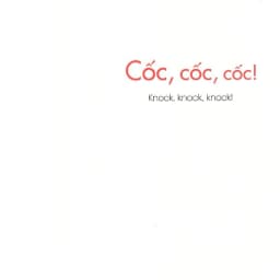 Thumbnail Sách tranh song ngữ Cốc Cốc Cốc 3