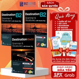 Thumbnail Sách Trọn Bộ Giáo Trình Destination Grammar & Vocabulary B1, B2, C1&C2 Có Đáp Án Đi Kèm 1