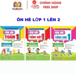 Thumbnail Sách - Trọn bộ ôn hè Toán, Tiếng Việt, Tiếng Anh lớp 1,2,3,4,5 (3 cuốn)- Qbooks 2