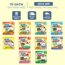 Thumbnail Sách - Truyện tranh Ehon song ngữ Miu Bé Nhỏ - Tự Tin Tỏa Sáng (Lẻ tùy chọn) 1