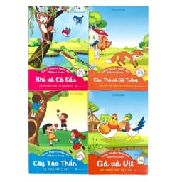 Thumbnail Sách - Truyện tranh thiếu nhi chọn lọc -Bộ túi 10 quyển song ngữ 2