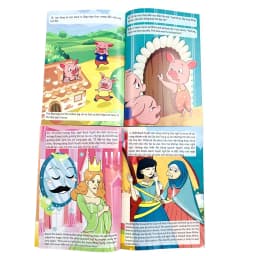 Thumbnail Sách - Truyện tranh thiếu nhi chọn lọc -Bộ túi 10 quyển song ngữ 4