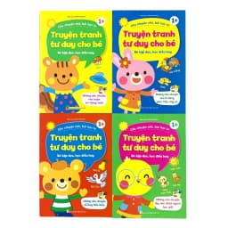 Thumbnail Sách - Truyện tranh tư duy cho bé -Có QR code đọc truyện(Bộ 8 cuốn) 2