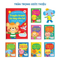 Thumbnail Sách - Truyện tranh tư duy cho bé -Có QR code đọc truyện(Bộ 8 cuốn) 3