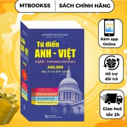 Thumbnail Sách - Từ Điển Anh - Việt 340.000 Mục Từ và Định Nghĩa (bìa mềm) 1