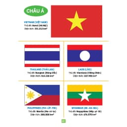 Thumbnail Sách - Từ điển bằng tranh - Cờ các quốc gia trên thế giới (bìa cứng) 3