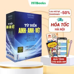 Thumbnail Sách - Từ Điển Oxford Anh - Việt (Hơn 350.000 Từ) (Bìa Mềm Màu Trắng/Xanh) 1