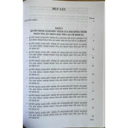 Thumbnail Sách Tuyển tập các quyết định giám đốc thẩm của Hội đồng Thẩm phán Tòa án nhân dân tối cao về hình sự, dân sự 1