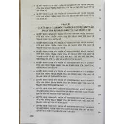 Thumbnail Sách Tuyển tập các quyết định giám đốc thẩm của Hội đồng Thẩm phán Tòa án nhân dân tối cao về hình sự, dân sự 2