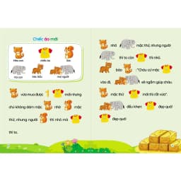 Thumbnail Sách - Tuyển tập Thơ - Truyện - Đồng dao - Câu đố cho bé từ 0-6 tuổi (sách có kèm file nghe) giúp trẻ tập nói tập đọc 4