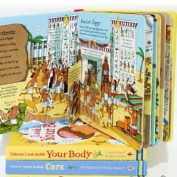 Thumbnail Sách Usborne - Look Inside Mummies And Pyramids - lật mở tìm hiểu kim tự tháp tiếng anh cho bé 2