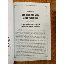 Thumbnail Sách - Văn khấn cổ truyền Việt Nam - Văn khấn nôm - Bổ sung mới nhất, đầy đủ nhất 2