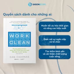 Thumbnail Sách - Work Clean - Dan Charnas 3