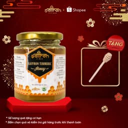 Thumbnail Saffron Turmeric Honey - Mật ong Saffron Tinh Bột Nghệ 180ml/hộp thương hiệu Saffron Việt Nam 1
