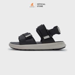 Thumbnail Sandal 2 quai ZX 2822 Black Grey bản to có thể tháo quai hậu đế Phylong EVA 3.5cm cá tính 1