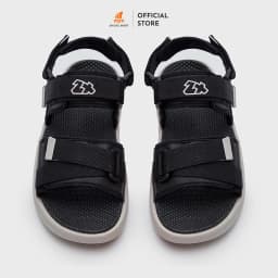 Thumbnail Sandal 2 quai ZX 2822 Black Grey bản to có thể tháo quai hậu đế Phylong EVA 3.5cm cá tính 2