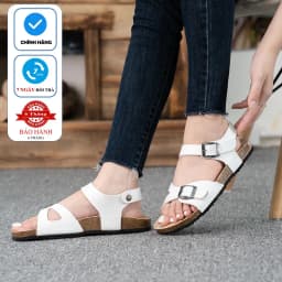 Thumbnail Sandal Birken Đế Trấu BIOLINE Official Thiết Kế Unisex Quai Cách Điệu Có Khóa - PUK23 4