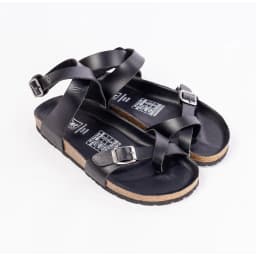 Thumbnail Sandal công sở Birken Đế Trấu BIOLINE Official Unisex nam nữ Quai Da PU cao cấp đan cổ chân - PU16 1