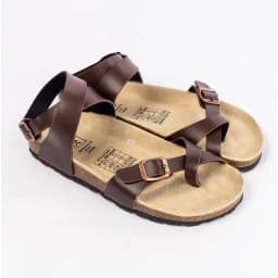 Thumbnail Sandal công sở Birken Đế Trấu BIOLINE Official Unisex nam nữ Quai Da PU cao cấp đan cổ chân - PU16 2