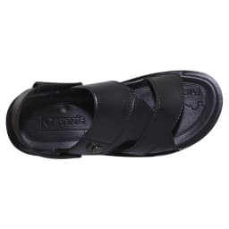 Thumbnail Sandal đế bằng nam Bita's SUM.126 (Đen + Nâu + Vàng bò) 2