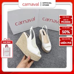 Thumbnail Sandal gót cao 11 phân đế xuồng mũi hở Carnaval siêu cao, siêu sang, siêu quyến rũ - VS05 1