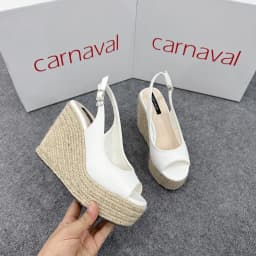 Thumbnail Sandal gót cao 11 phân đế xuồng mũi hở Carnaval siêu cao, siêu sang, siêu quyến rũ - VS05 2