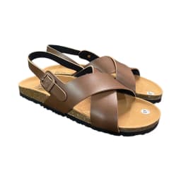 Thumbnail Sandal học sinh Birken Đế Trấu BIOLINE Unisex Nam nữ đi học Quai Chữ X - PU11 1