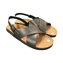 Thumbnail Sandal học sinh Birken Đế Trấu BIOLINE Unisex Nam nữ đi học Quai Chữ X - PU11 2