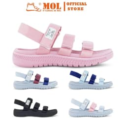 Thumbnail Sandal MOL Zenstep nam nữ unisex MS4P2 3 quai ngang ( Form nhỏ, khách lưu ý lấy tăng 1 size) 1