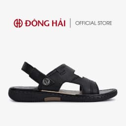 Thumbnail Sandal nam da bò Đông Hải quai ngang bản to nam tính dễ phối trang phục - S1131 2