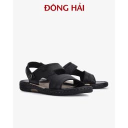 Thumbnail Sandal nam da bò Đông Hải quai ngang bản to nam tính dễ phối trang phục - S1131 4