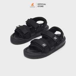 Thumbnail Sandal nam nữ ZX 2125 All Black 2 quai bản to có lót quai, đế 3,5cm Phylon 3 lớp chất liệu EVA cao cấp 1