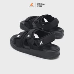 Thumbnail Sandal nam nữ ZX 2125 All Black 2 quai bản to có lót quai, đế 3,5cm Phylon 3 lớp chất liệu EVA cao cấp 2