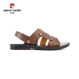Thumbnail Sandal nam Pierre Cardin Pháp bản rộng, có quai hậu, da bò thật, đế cao su 148 - Hàng chính hãng 2