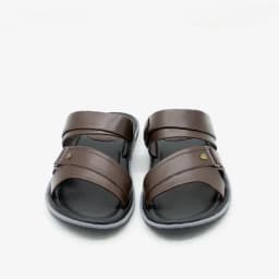 Thumbnail Sandal nam Pierre Cardin Pháp da bò thật quai chéo, quai hậu không tăng giảm, đế cao su 156 - Hàng chính hãng 2