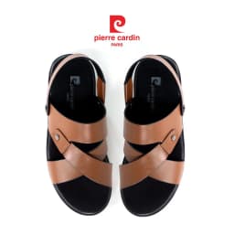 Thumbnail Sandal nam Pierre Cardin Pháp thiết kế quai chéo không gây đau chân, đế cao su 162 - Hàng chính hãng 1