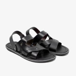 Thumbnail Sandal nam Pierre Cardin Pháp da bò thật cao cấp, đế cao su, quai chéo thời trang 157 - hàng chính hãng 1