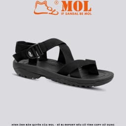 Thumbnail Sandal nam Rova quai chéo RV937B màu đen 2