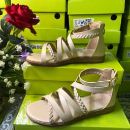 Thumbnail Sandal Nữ Đế Bằng Hãng XIANGLV Cổ Cao Khóa Kéo Kiểu Dáng Trẻ Trung Năng Động Phù Hợp Đi Học Đi Làm Đi Chơi 3