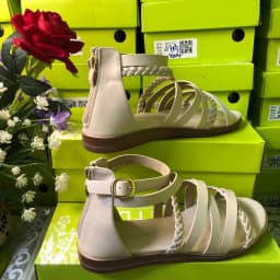 Thumbnail Sandal Nữ Đế Bằng Hãng XIANGLV Cổ Cao Khóa Kéo Kiểu Dáng Trẻ Trung Năng Động Phù Hợp Đi Học Đi Làm Đi Chơi 4
