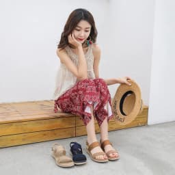 Thumbnail Sandal Nữ SIKETU, Xăng Đan Đế Bằng Êm Nhẹ Sang Trọng Phù Hợp Đi Làm Đi Chơi Phong Cách Âu Mỹ (020) 3