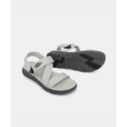 Thumbnail Sandal Shondo quai hậu xoay màu xám rêu F6S1122 3