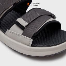 Thumbnail Sandal Unisex ZX 2822 All Grey nam nữ đế EVA Phylon 2 quai bản to phối chéo có đệm chống trơn 3