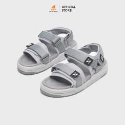 Thumbnail Sandal ZX Unisex Meta 2125 All Grey 2 quai bản to có đệm đế EVA 3.5cm 3 lớp chống trơn chống xẹp 1