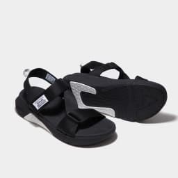 Thumbnail Sandals Shondo F7 Racing đế đen phối trắng quai đen F7R1010 1