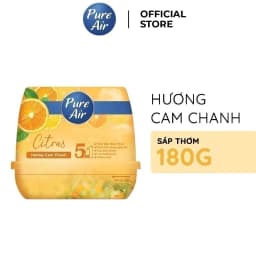 Thumbnail Sáp thơm khử mùi Pure Air hương lavender/cam chanh/hoa anh đào 180g 3