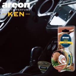 Thumbnail Sáp thơm ô tô hương dừa – Areon Ken Coconut, nhập khẩu Bulgaria 2